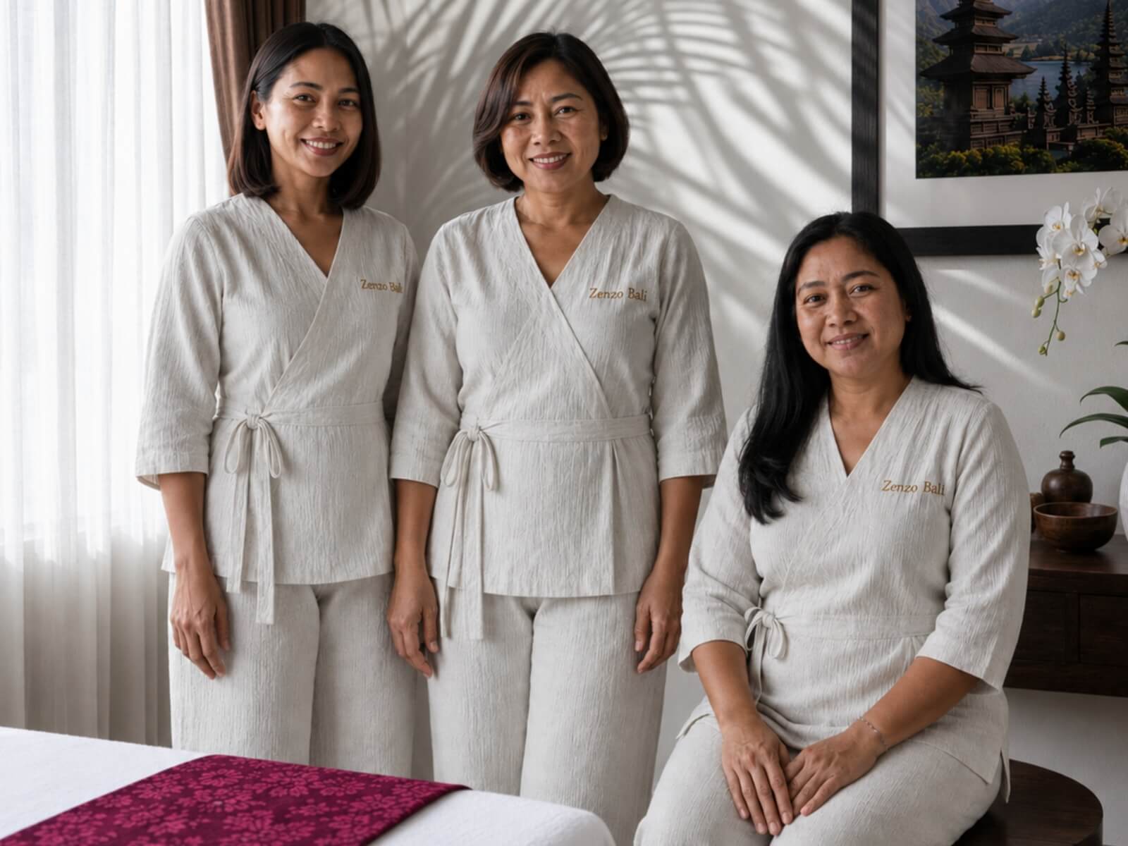 Zenzo Bali Therapist Team