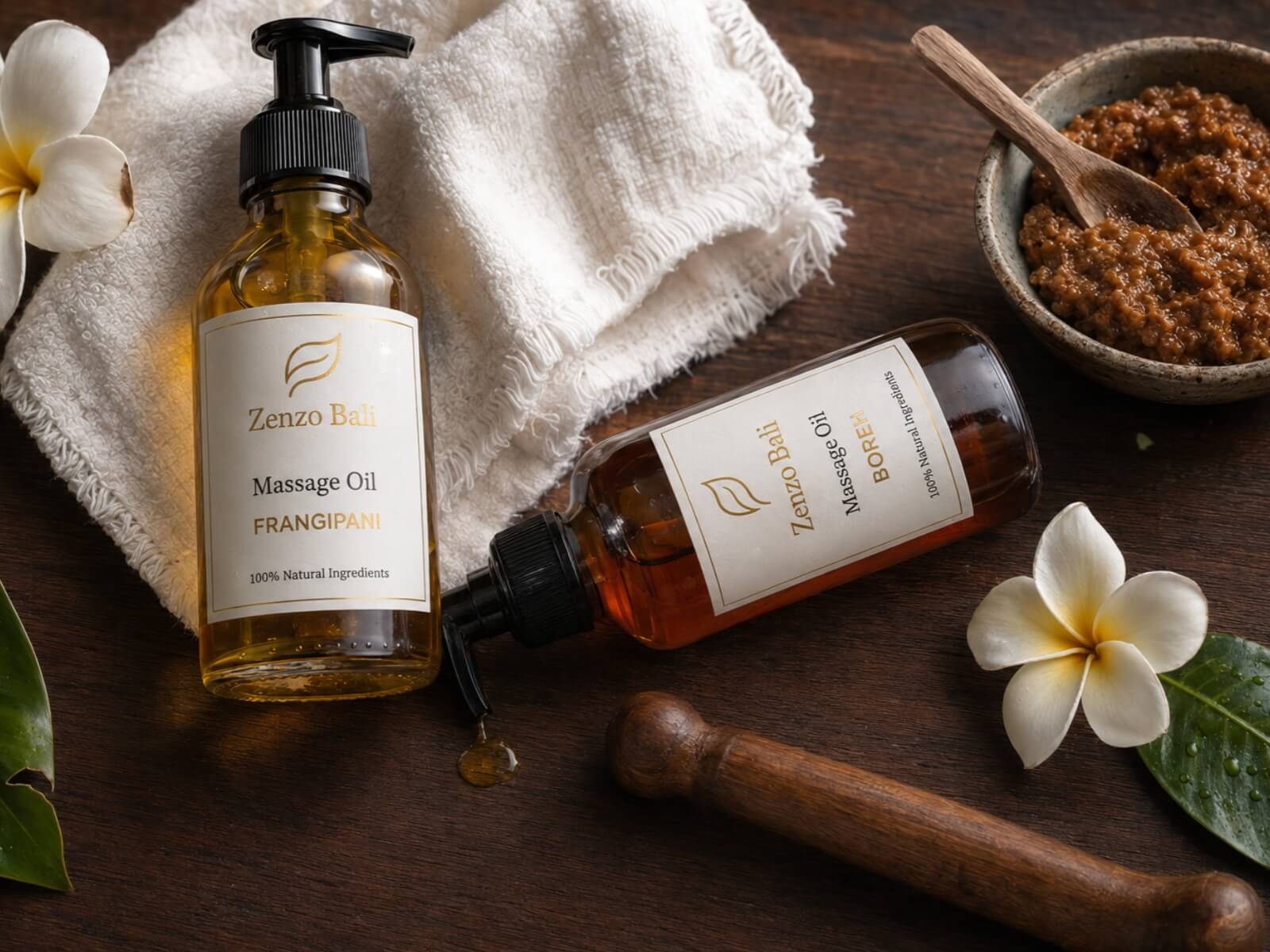 Zenzo Bali Natural Massage Oil